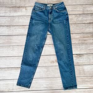 WOMEN'S W28 L32 MOM TOPSHOP MOTO JEANS